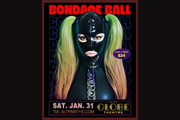 maybe an image about Bondage ball